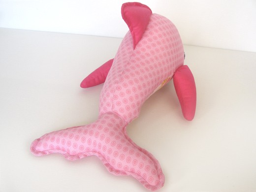 dolphin stuffed animal pattern