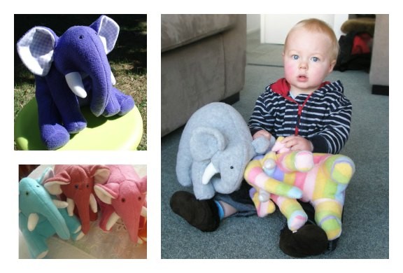elephant plush pattern free
