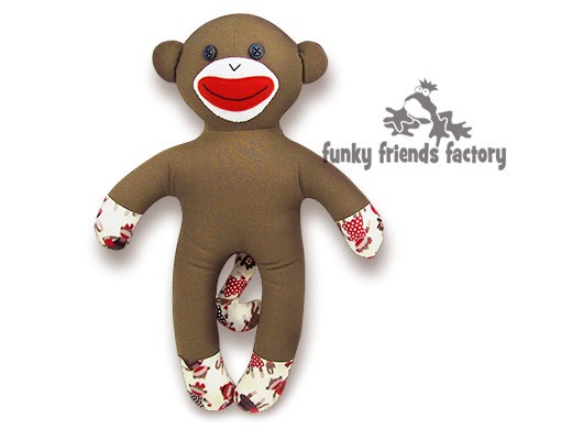 no sew sock monkey