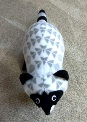 raccoon plush pattern