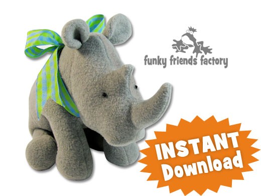 rhino sewing pattern