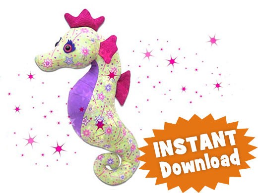 sea horse pattern