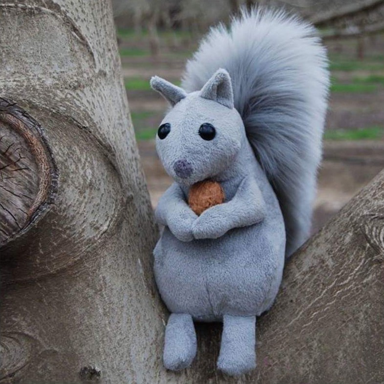 stuffed squirrel sewing pattern