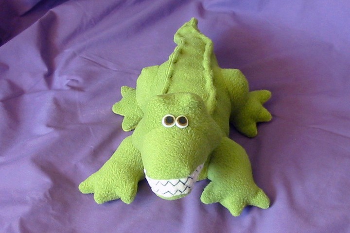Crocodile Steve INSTANT DOWNLOAD Sewing Pattern PDF