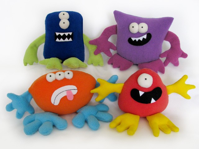 Monster stuffed animal pattern store