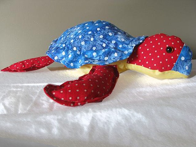 Stu the Sea Turtle INSTANT DOWNLOAD Sewing Pattern PDF