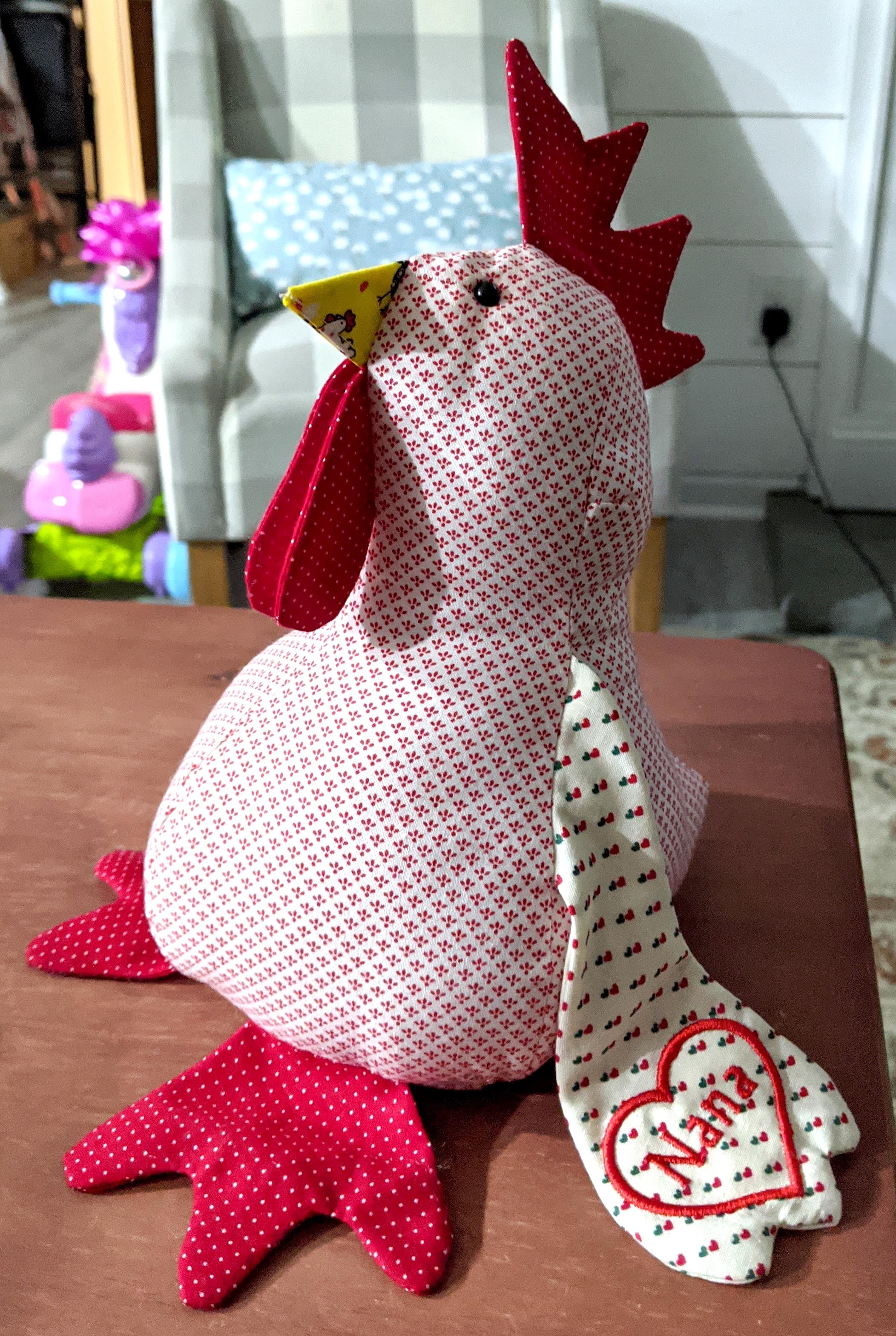 Chicken clearance plush pattern