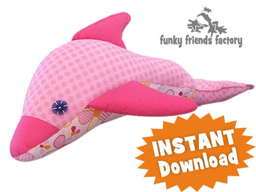 Dizzy Dolphin Instant Sewing