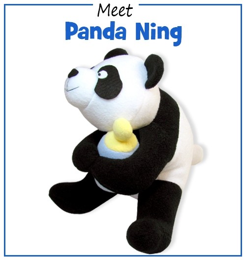 Panda Baby Ning INSTANT DOWNLOAD Sewing Pattern PDF