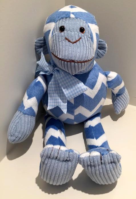 Mitch the Monkey INSTANT DOWNLOAD Sewing Pattern PDF