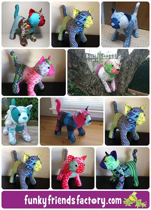 Cat sewing clearance pattern pdf