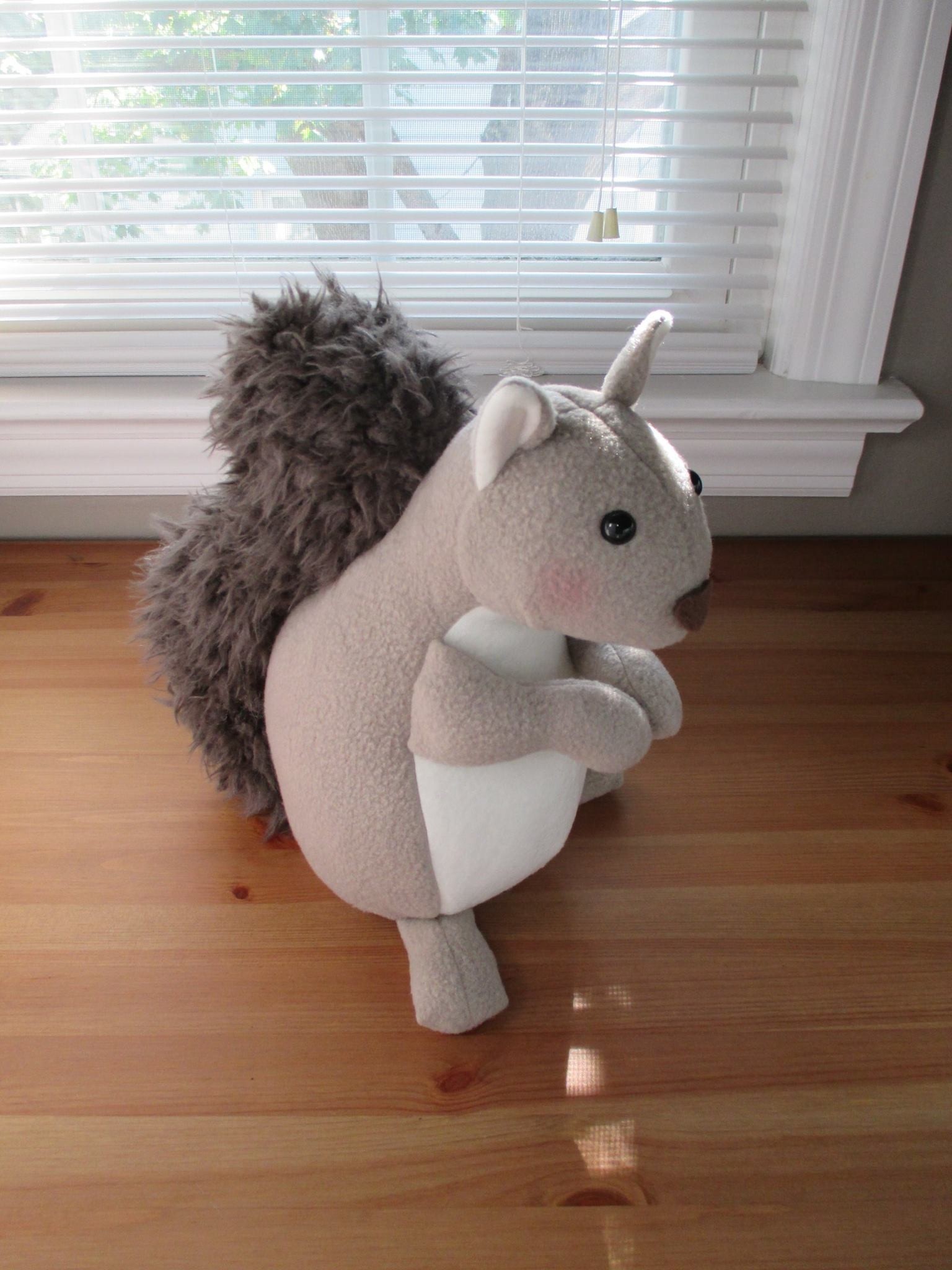 Stuffed squirrel sewing pattern sale