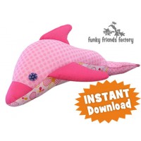 Dizzy Dolphin INSTANT DOWNLOAD Sewing Pattern PDF