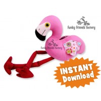 Flamingo INSTANT DOWNLOAD Sewing Pattern PDF