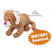 Taylor the TIGER Sewing Pattern PDF 