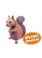 Squirrel INSTANT DOWNLOAD Sewing Pattern PDF